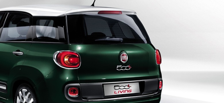 Premiera! Nowy fiat dla dużej rodziny! Zobacz pierwsze zdjęcia 500L Living