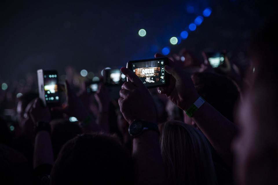 Queen + Adam Lambert w Łodzi: zdjęcia publiczności