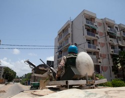 Rakiety zniszczyły rezydencję prezydenta