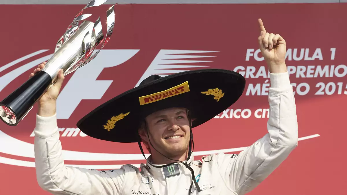 Nico Rosberg wygrał Grand Prix Meksyku 2015