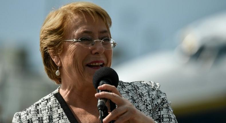 Chilean President Michelle Bachelet said, It cannot be that old prejudices are stronger than love