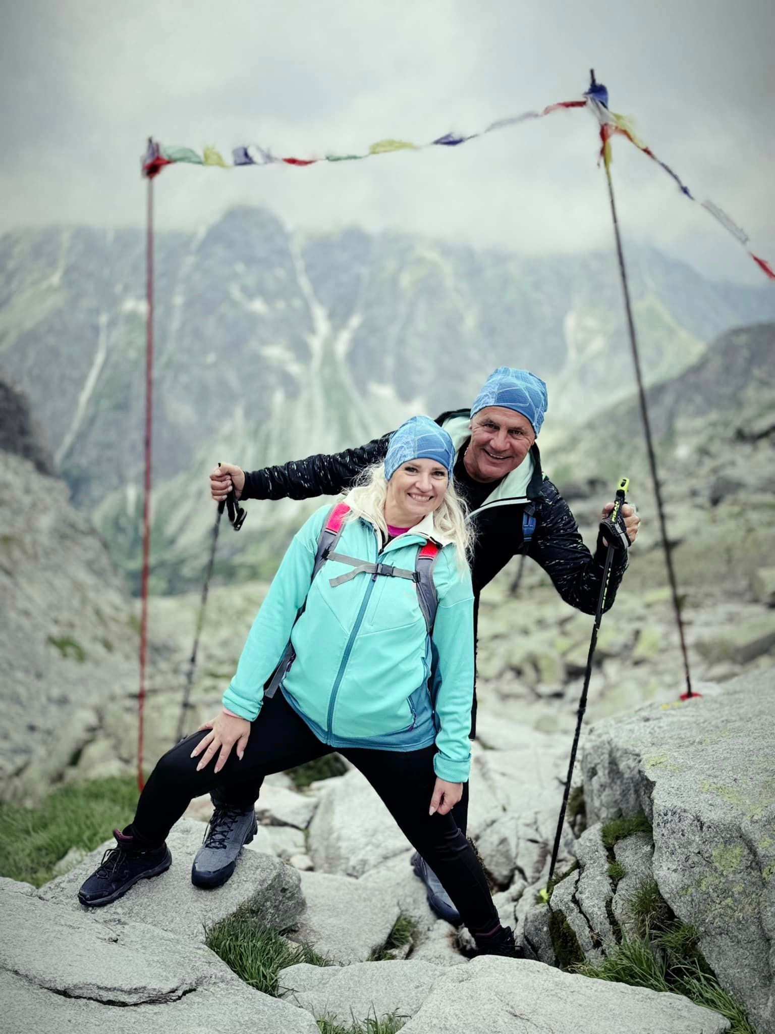 Manželia Otto Weiter a Petra Maxin zdolali Rysy.
