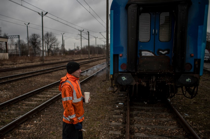 Voz za ukrajinske izbeglice u Pšemislu, Poljska