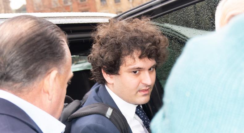 Sam Bankman-Fried arrives at Manhattan federal court on January 3.Gotham/GC Images