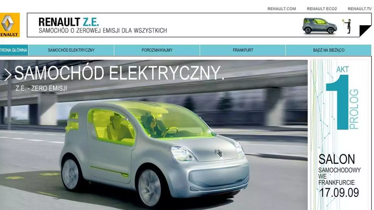 Renault Z.E. - Czyli Zero Emisji