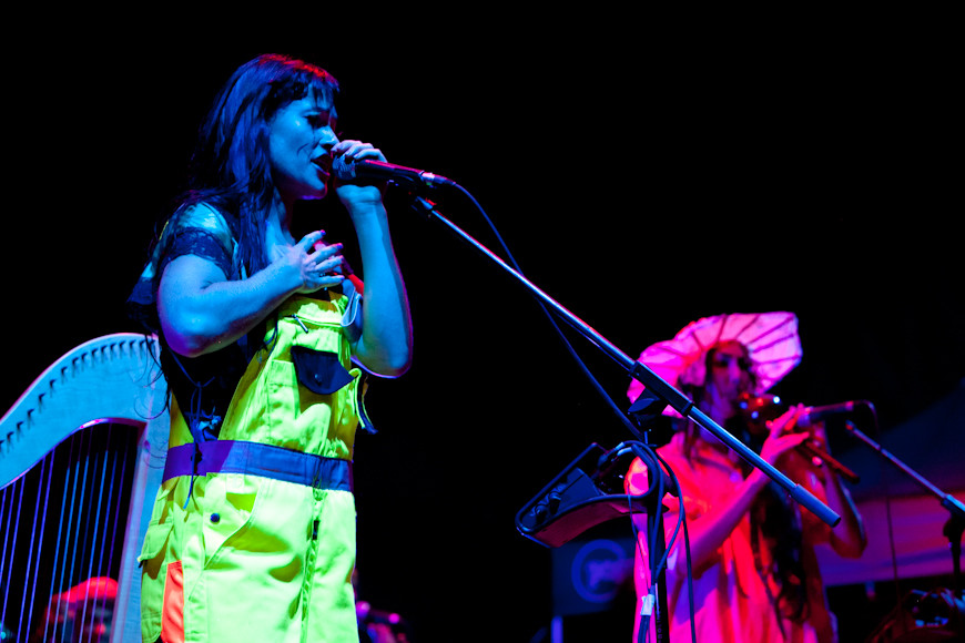 CocoRosie we Wrocławiu (fot. Jakub Pierzchała)