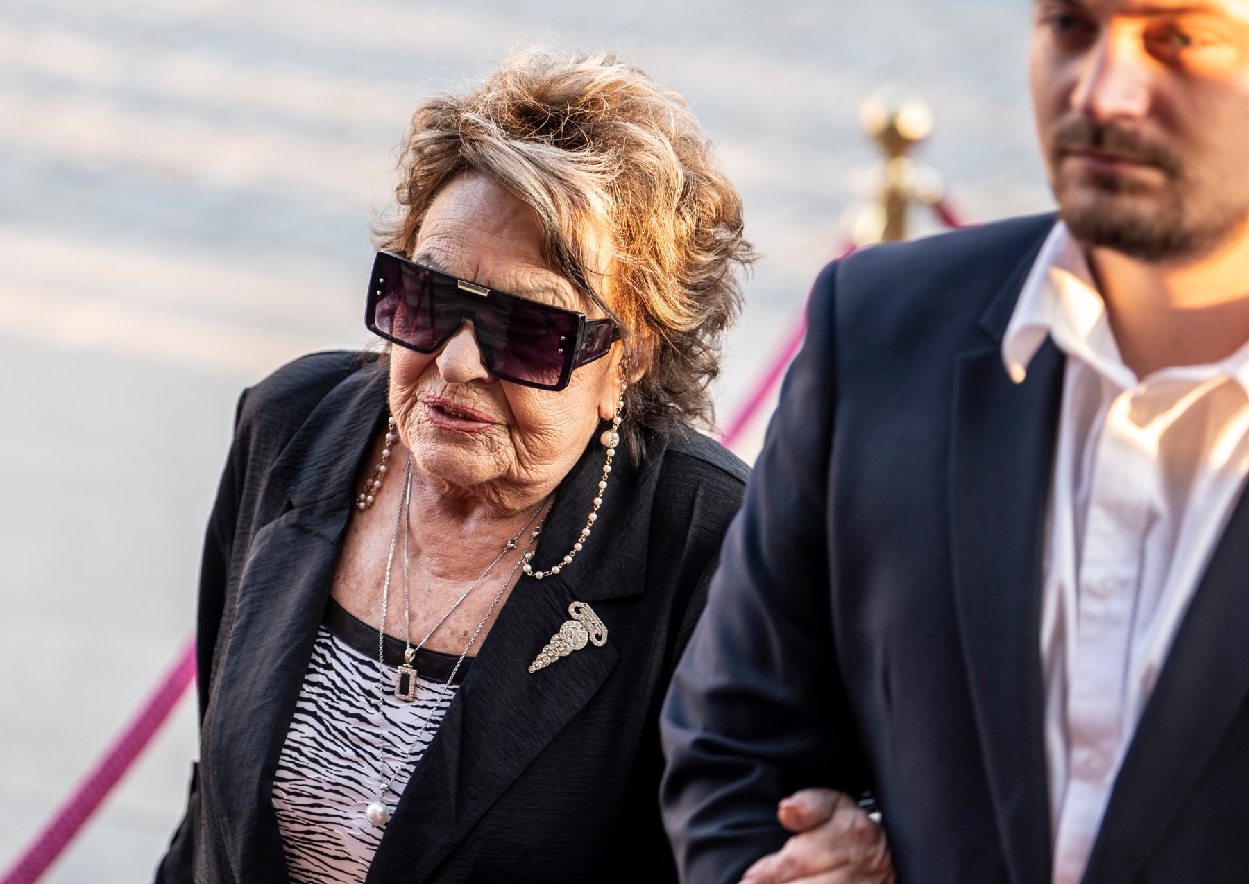 Česká herečka Jiřina Bohdalová.