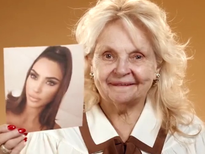 Baka poželela da je našminkaju da izgleda kao Kim Kardašijan i rezultat je frapantan