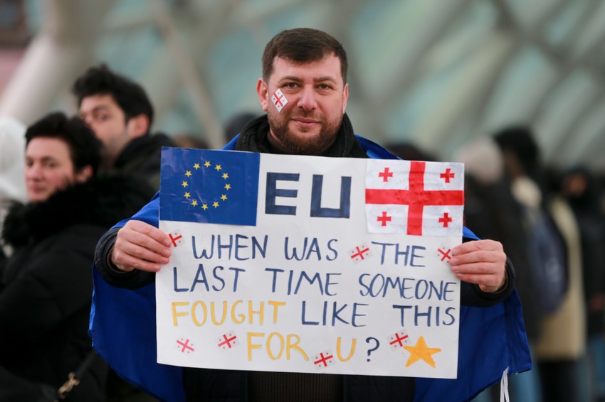Protesti u Tbilisiju 28. decembra