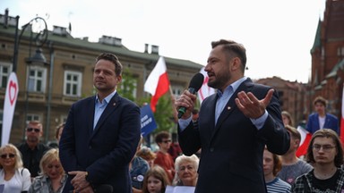 Rafał Trzaskowski przyjechał do Krakowa wesprzeć Aleksandra Miszalskiego