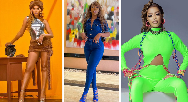 Two times Vinka has clashed with Nina Roz and Spice Diana this week/Instagram
