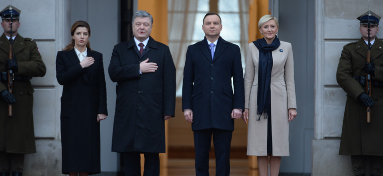 Prezydent Ukrainy rozpoczął wizytę w Warszawie