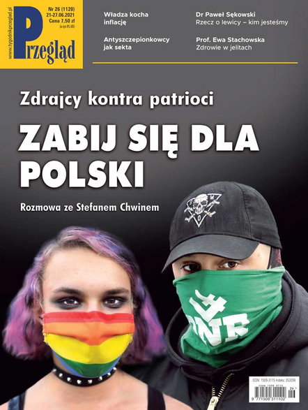 Okładka najnowszego "Przeglądu"