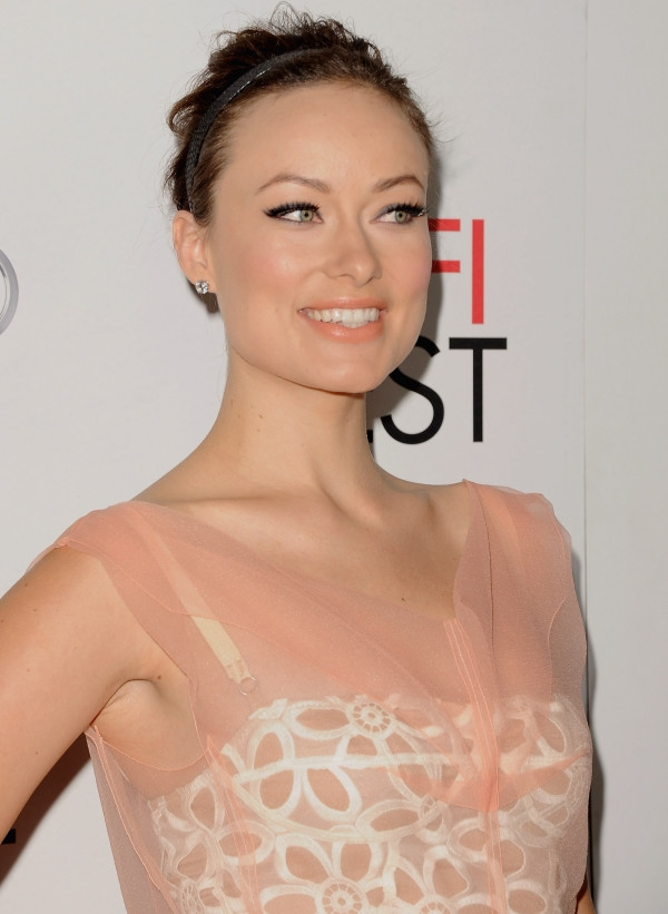 Olivia Wilde w prześwitującej kreacji