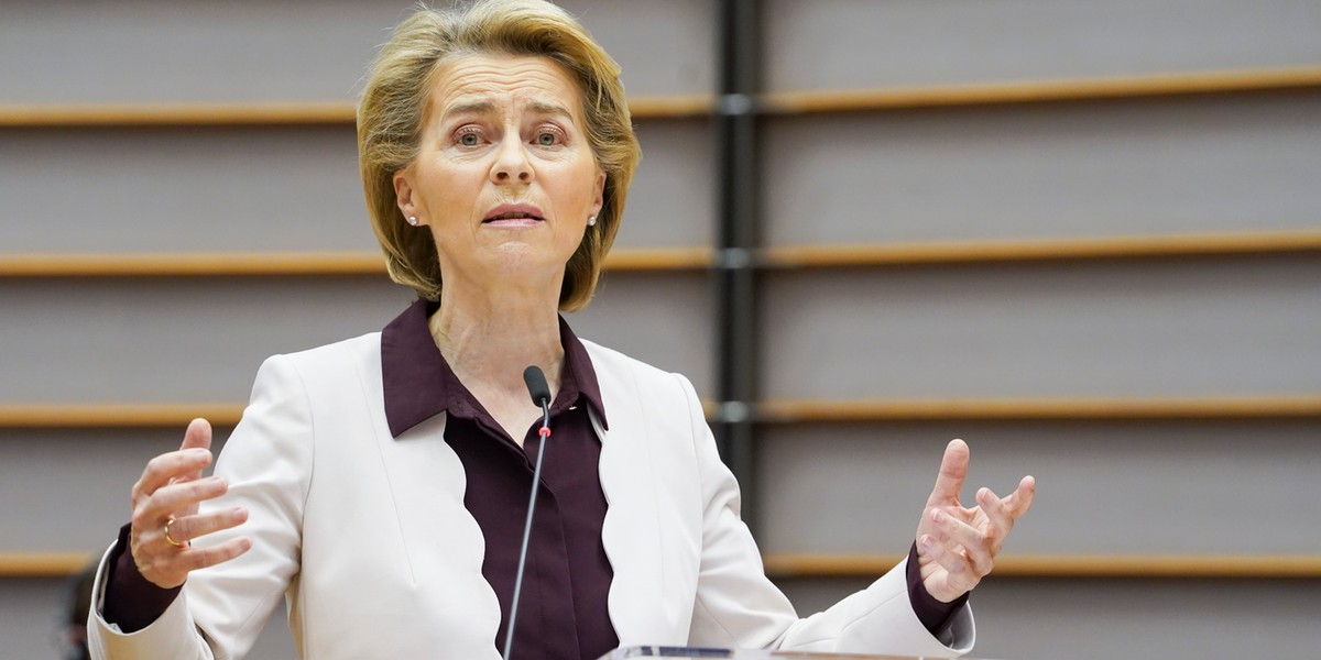 Ursula von der Leyen pojawiła się w podkijowskiej Buczy. Na własne oczy zobaczyła, jak barbarzyńsko zachowali się Rosjanie