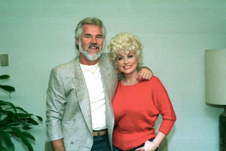 Dolly Parton i Kenny Rogers w 1984 roki