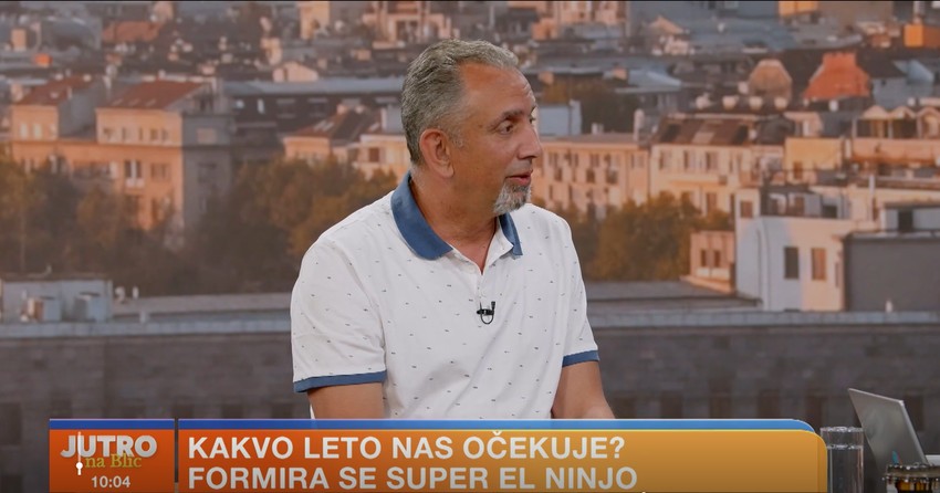 Meteorolog RHMZ Goran Mihajlović