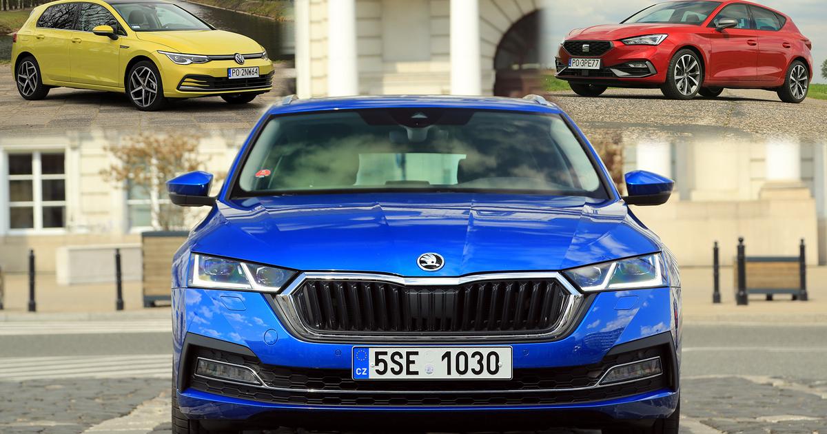 Seat Leon, Skoda Octavia, Volkswagen Golf ile kosztują i