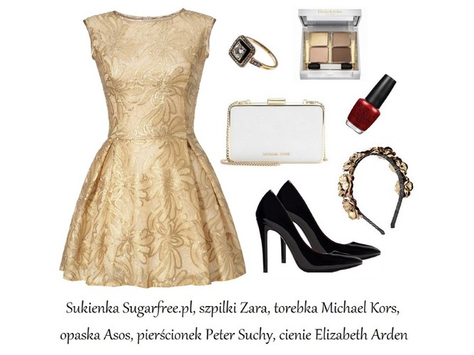 STYLIZACJE na Wigilię z sukienkami