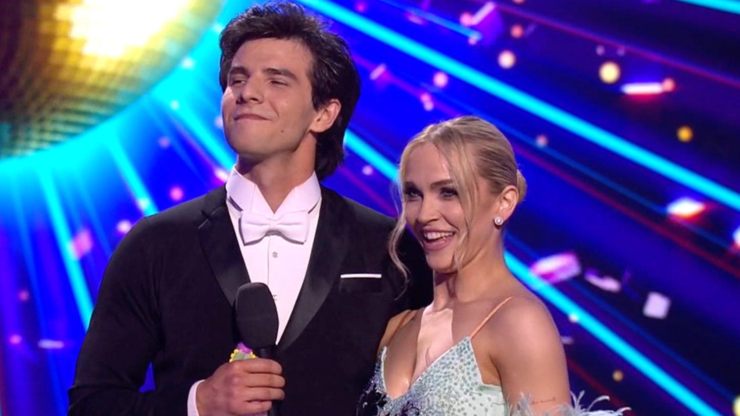 Kristián Baran a Eliška Betáková v Let's Dance. 