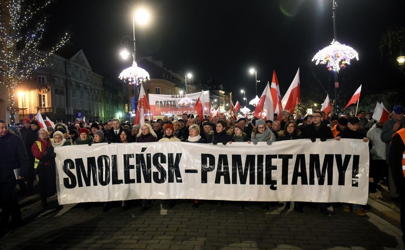 Miesięcznica katastrofy smoleńskiej