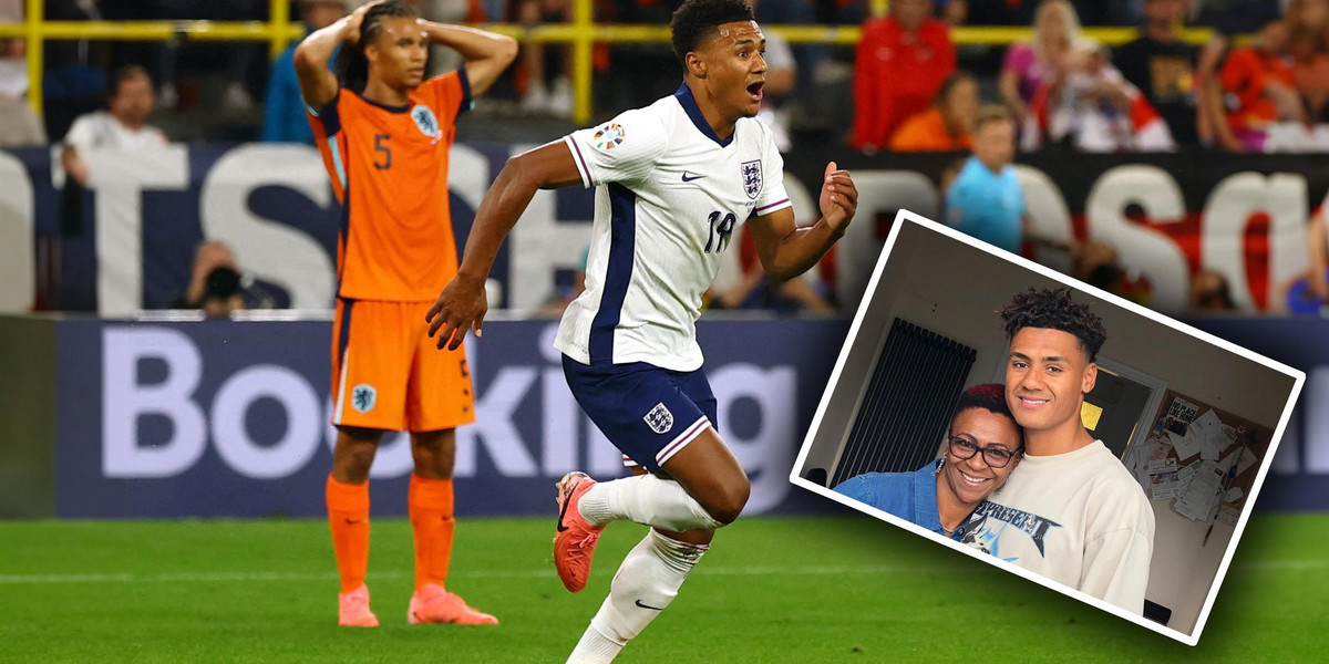 Ollie Watkins dał Anglii finał Euro 2024. Jego mama została gwiazdą mediów.