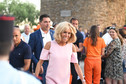 Brigitte Macron na wakacjach z mężem