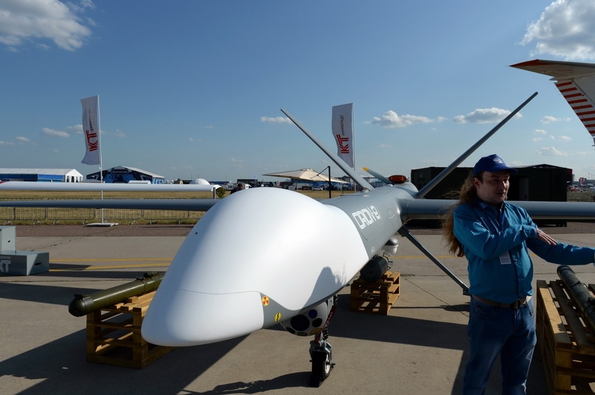 Rosyjski dron Orion-E