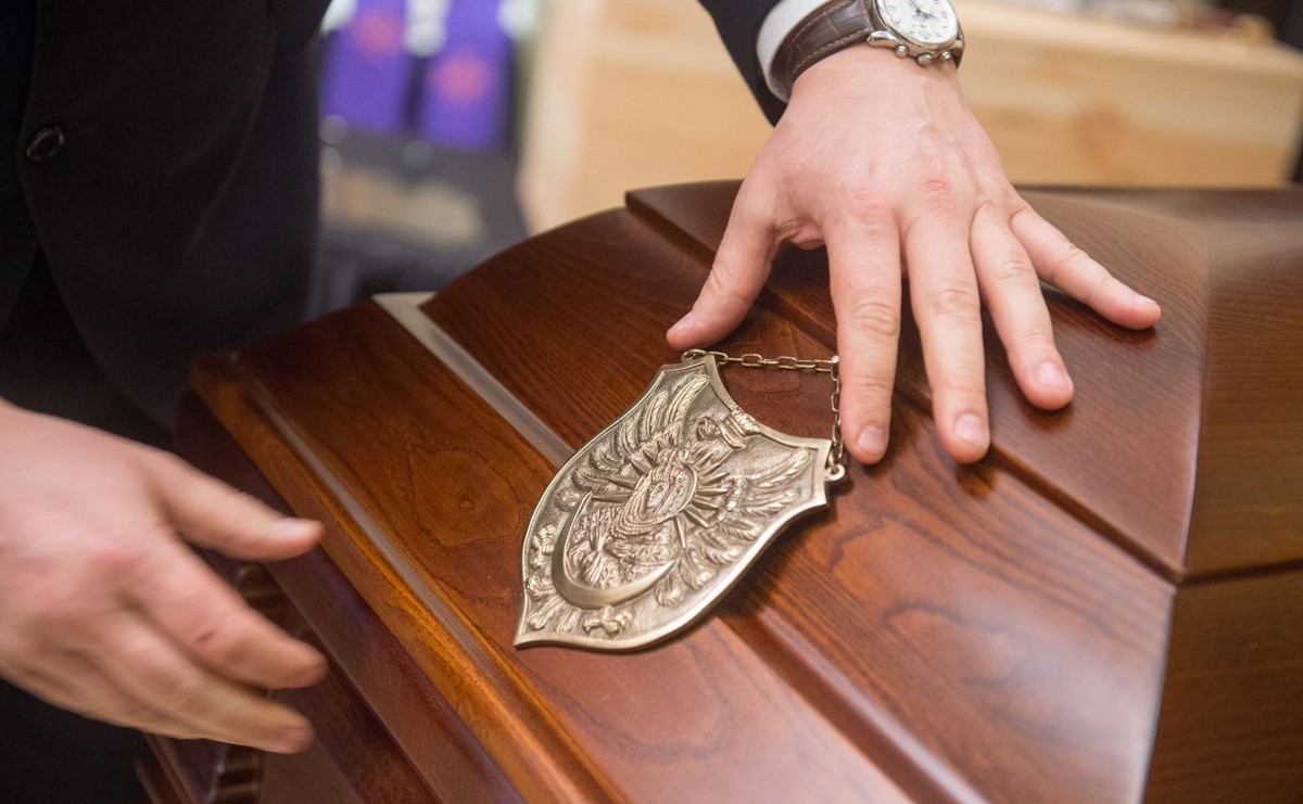 Szczątki majora Zygmunt Szendzielarza "Łupaszki" złożono w trumnie