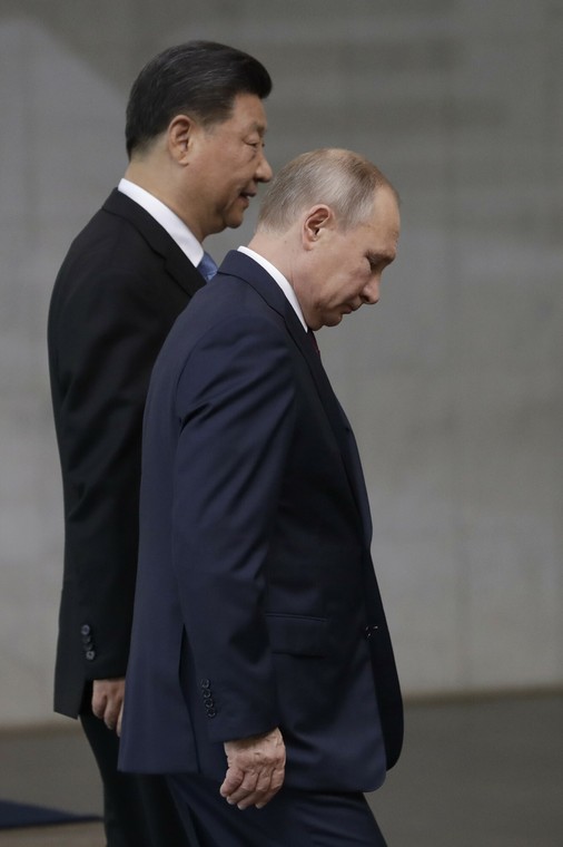 Władimir Putin i Xi Jinping