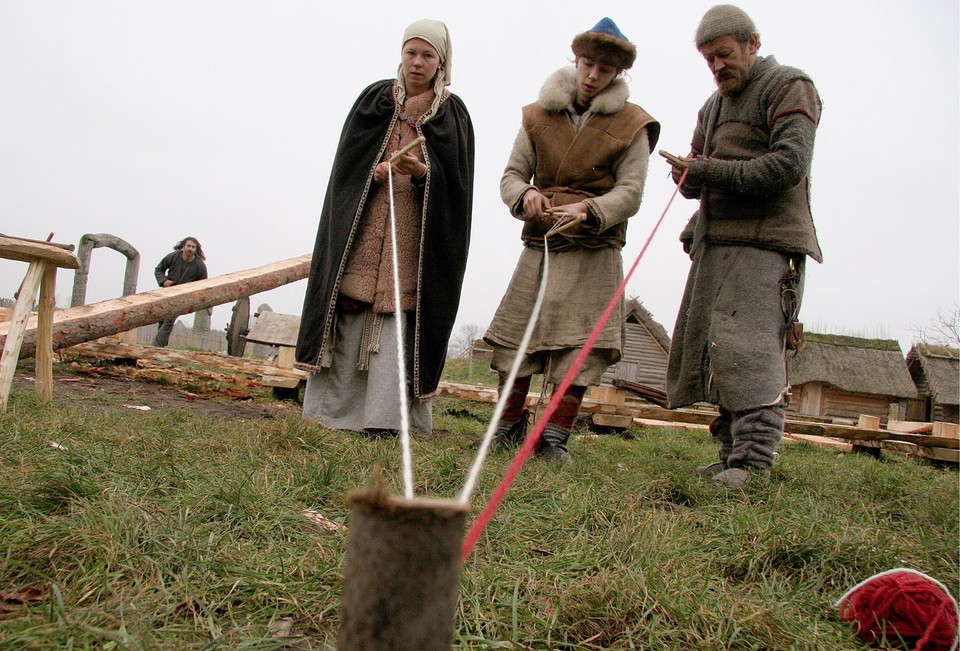 WOLIN SKANSEN ŻYCIE CODZIENNE SŁOWIANIE