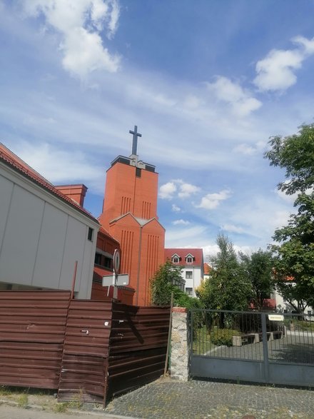 Widok na sanktuarium