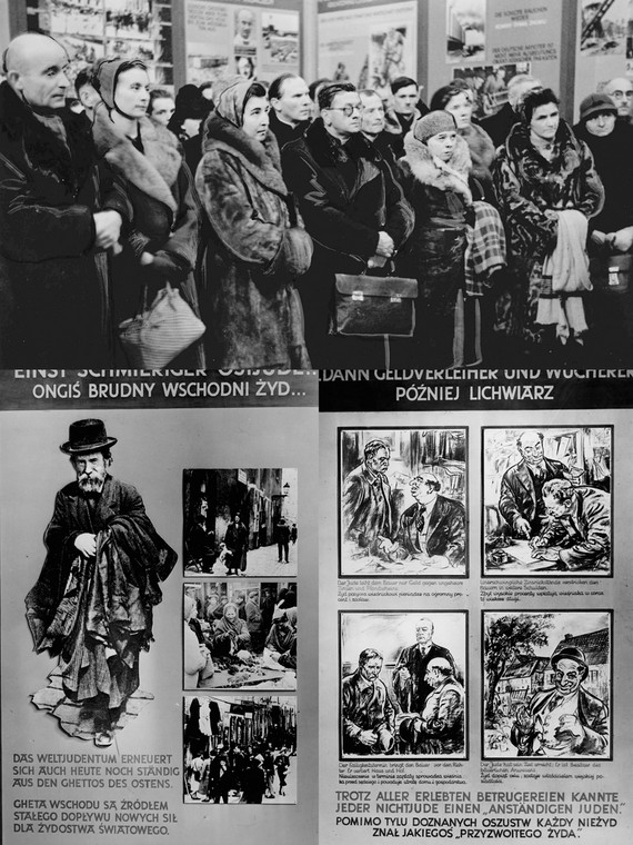 Propagandowa wystawa antysemicka "Żydowska zaraza światowa" w Tarnowie, 1944 r.