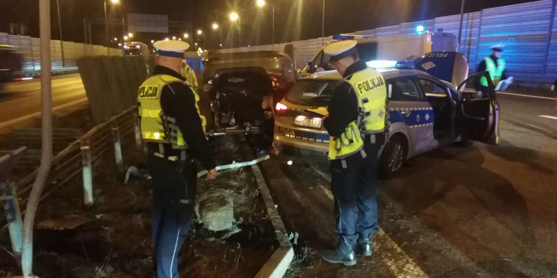 Pościg na A1 - policja zatrzymała podejrzewanych o napady