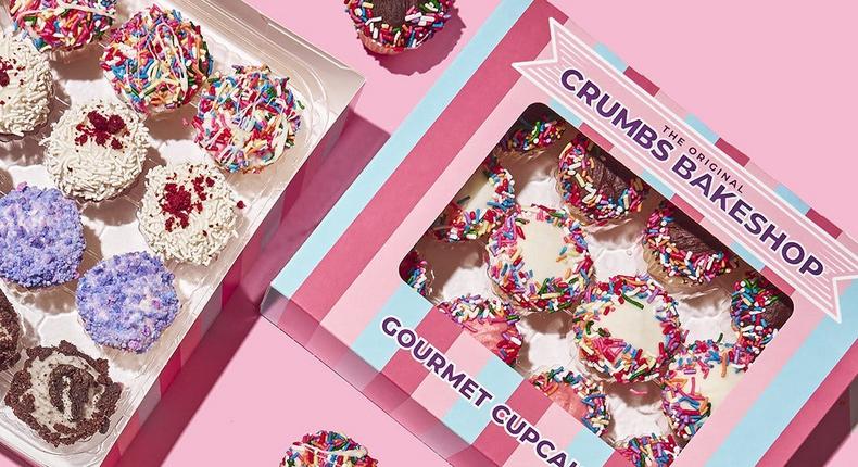 Crumbs Bake Shop went out of business in 2016. But founders Mia and Jason Bauer are trying to revive the cupcake brand.Crumbs Bake Shop