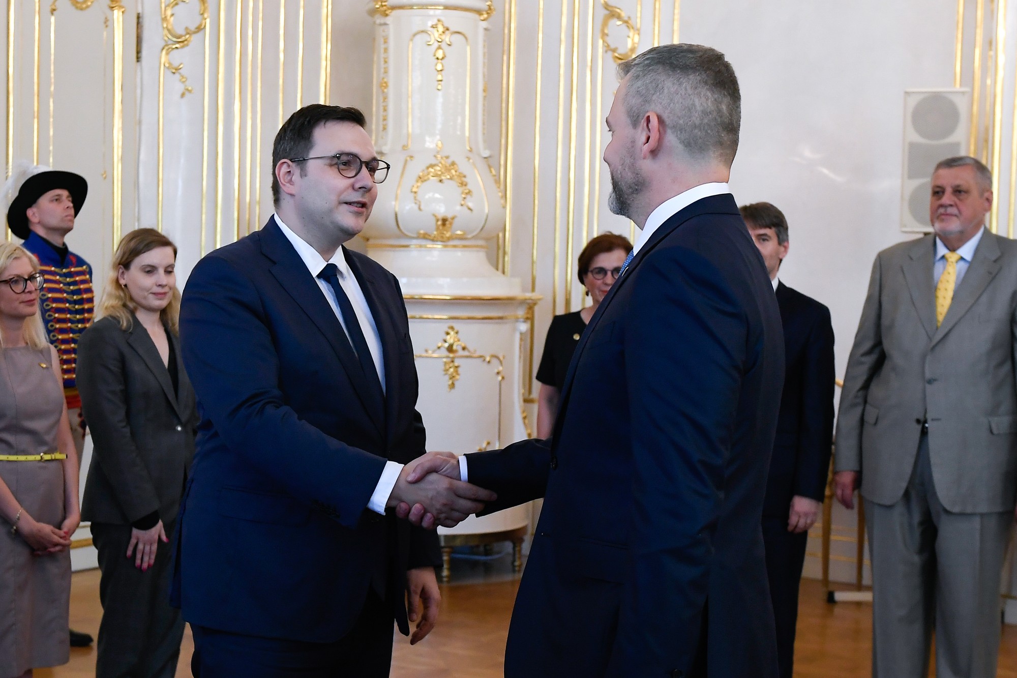 Český minister zahraničných vecí Jan Lipavský na návšteve Slovenska.