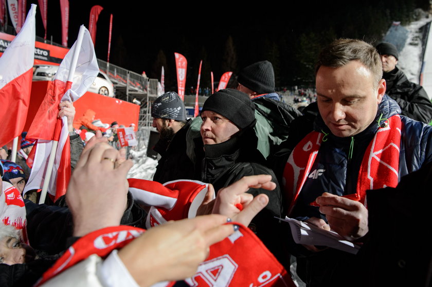 Andrzej Duda spotkał się też z kibicami