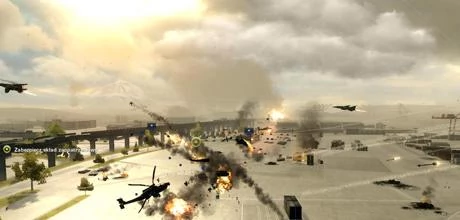 Screen z gry "World in Conflict"