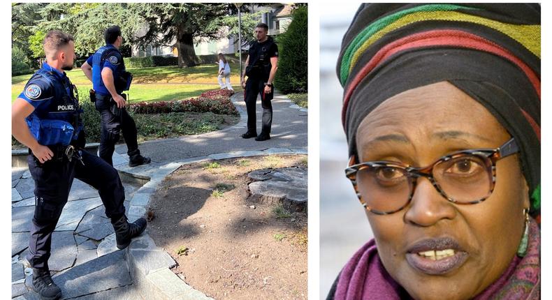 Winnie Byanyima says she had police called on her at her own residence