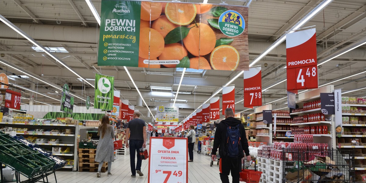 Auchan jest jednym ze sklepów, który trafił pod lupę UOKiK.