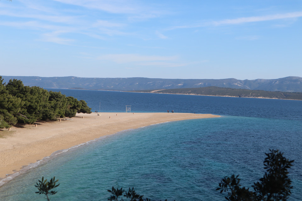 Złoty Róg (Zlatni Rat), Brač, Chorwacja 