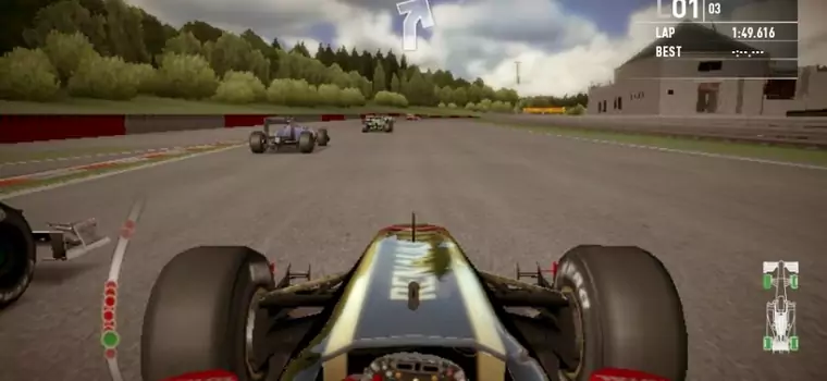 Galeria F1 2011 na PS Vita - screeny