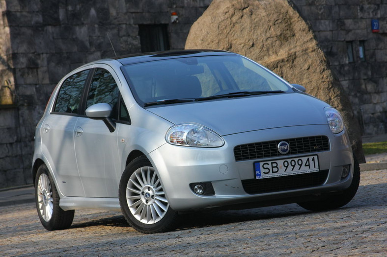 Fiat Gr. Punto 1.9 M-Jet z 2007 r. - 15 600 zł