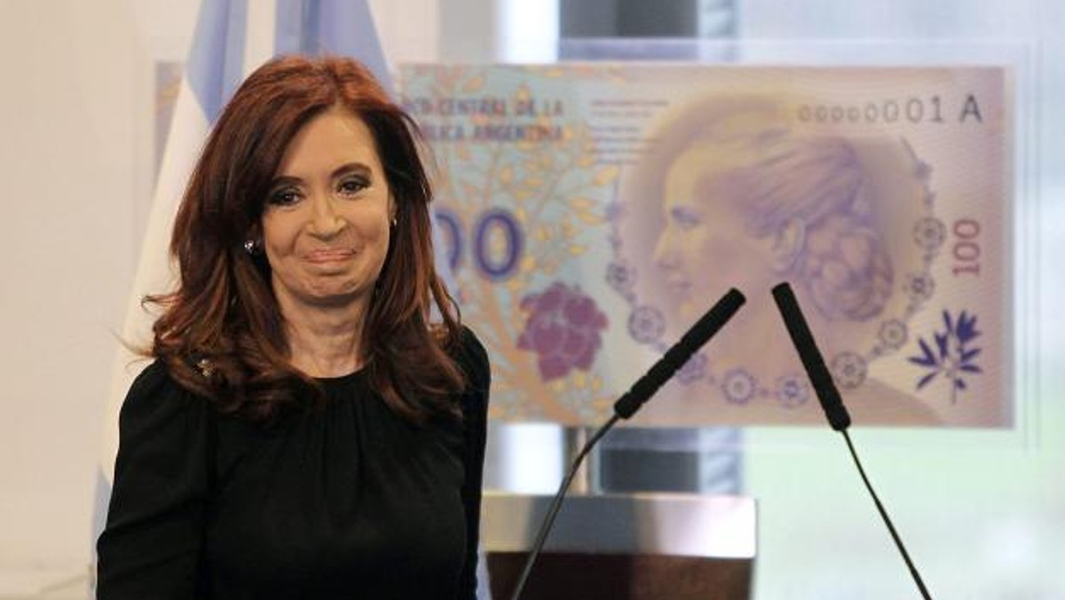 Cristina Fernández de Kirchner gnie twarz