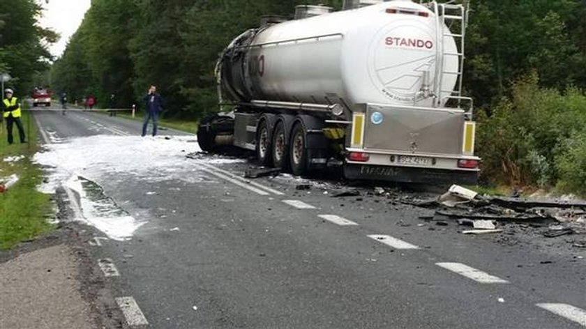 Wypadek w Korzeniu pod Białobrzegami