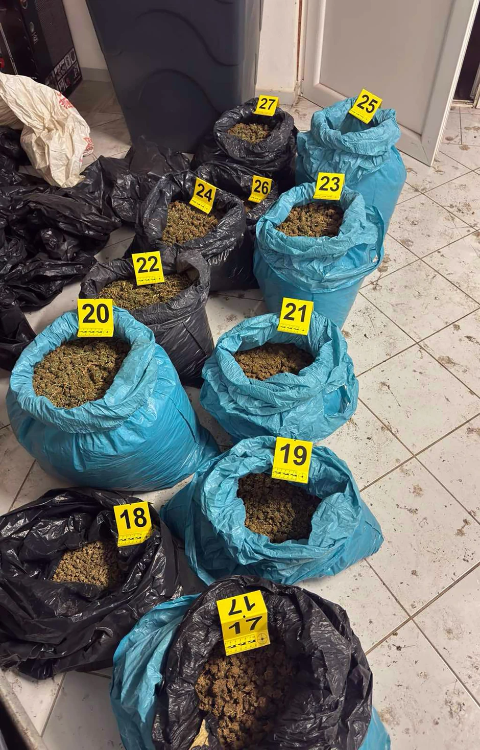 hapšenje, droga Zrenjanin