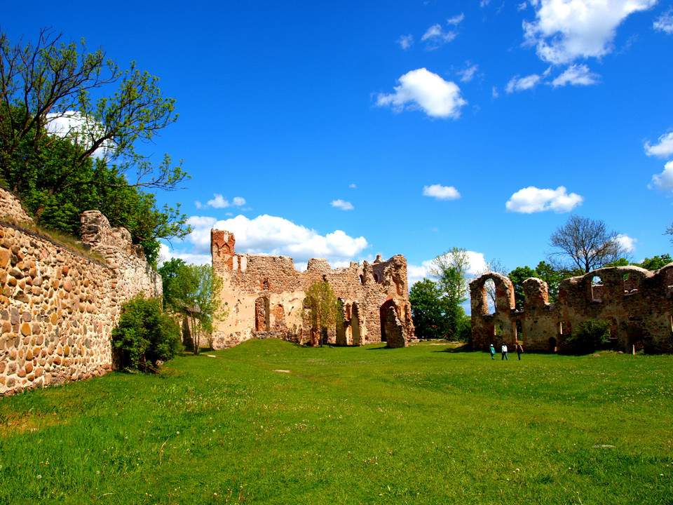 Ruiny zamku w Dobele