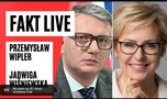 Fakt LIVE 16.04. Gośćmi będą Przemysław Wipler z Konfederacji i Jadwiga Wiśniewska z PiS