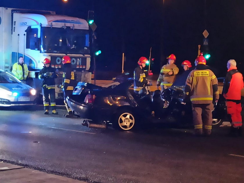 Śmiertelny wypadek w Warszawie. Duże utrudnienia