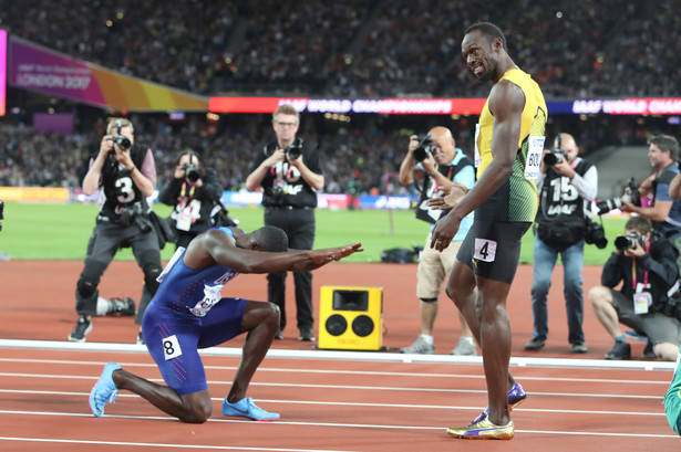 Lekkoatletyczne MŚ: Sensacja! Bolt trzeci na 100 m, złoto dla Gatlina